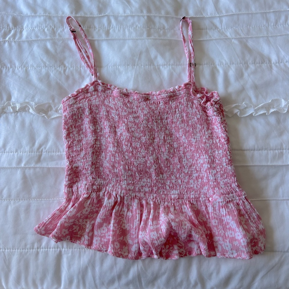 pink billabong tank top